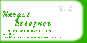 margit meiszner business card